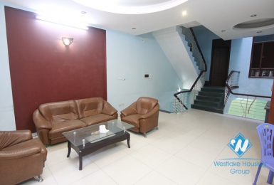 Semi-furnished 05 bedrooms for rent in Tran Thai Tong st, Cau Giay district 